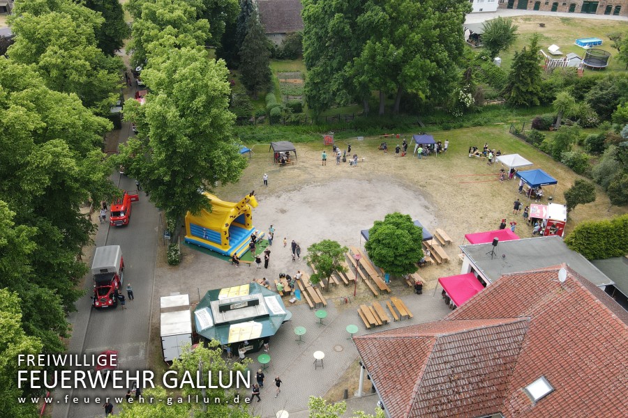 Feuerwehrfest zu unserem Jubiläum